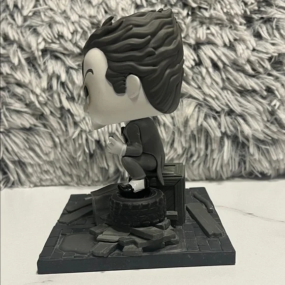 Funko Pop Joker Figure in Gray and Black Out of Box - Picture 3 of 6